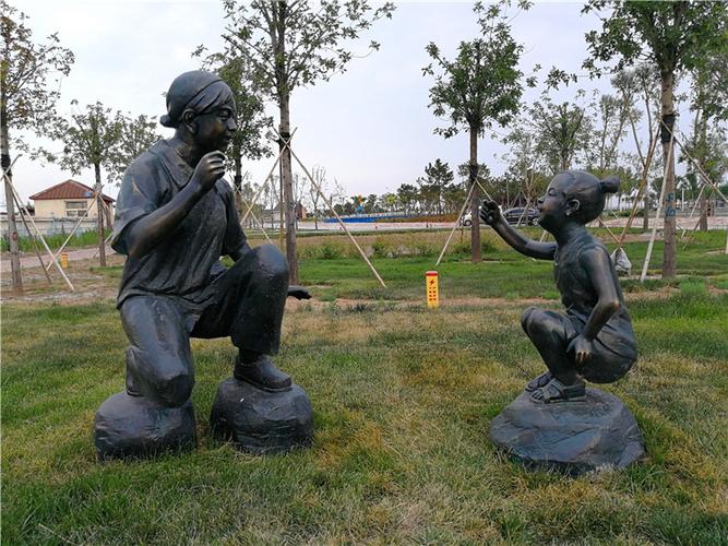 鑄銅園林景觀雕塑 永恒的藝術與自然之約